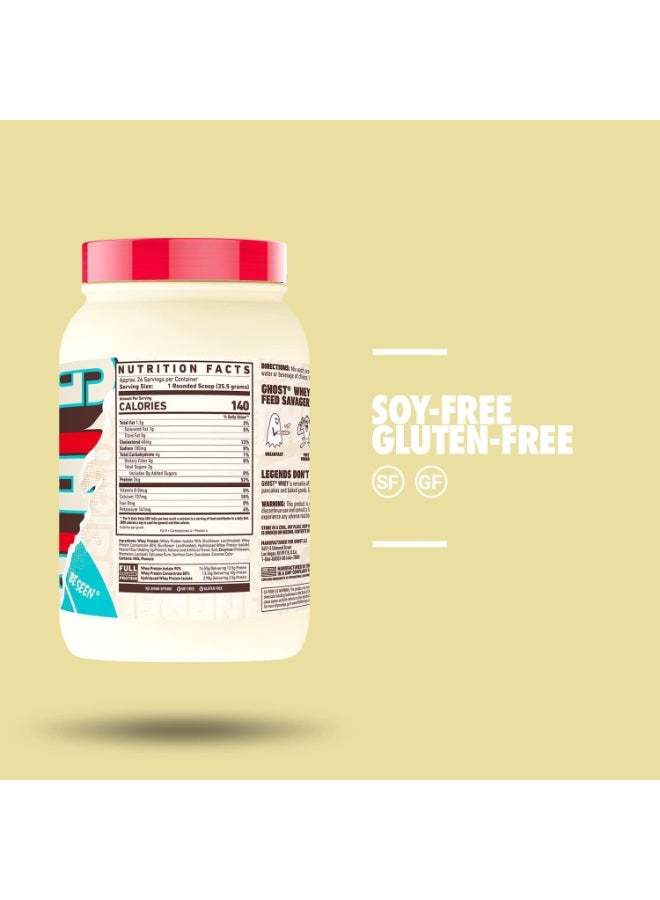 GHOST Whey Protein Powder 26 Servings – Chocolate Chip Cookie Flavor - Image 3